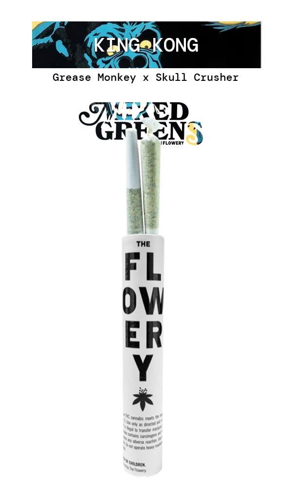King Kong Whole Flower Prerolls 2x0.5g