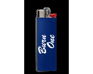 Flowery Lighter - "Burn One" (Blue)