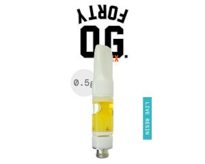 Live Resin Cartridge - 40 OG