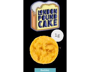 Badder - London Pound Cake, as The Flowery's menu shows it