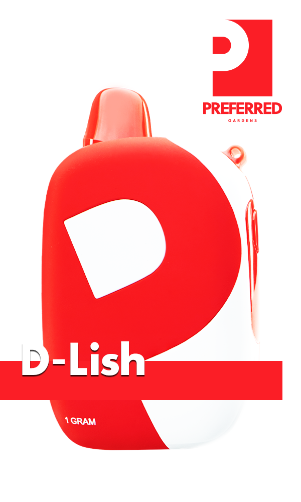 Preferred Premium Live Resin Vape 1g - D-Lish