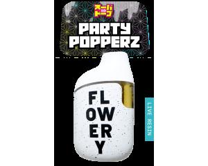 Flowery AIO Live Resin Vape - Party Popperz