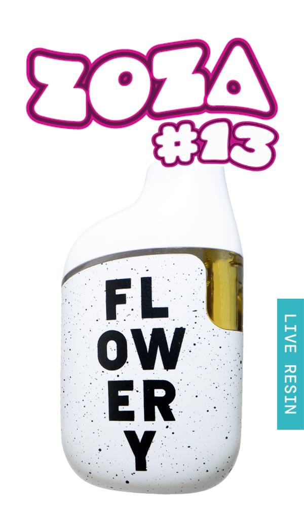 Flowery AIO Live Resin Vape 1g - Zoza #3