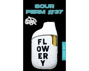 Flowery AIO Live Resin Vape - Sour Perm #37