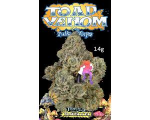 Talking Terps Flower - Toad Venom, as The Flowery's menu shows it