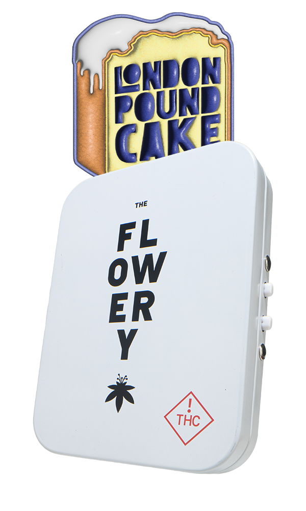 Flowery Whole Flower Preroll Pack 5x0.5g - London Pound Cake