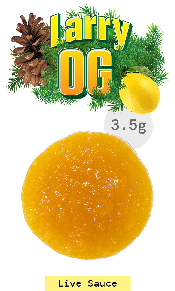 Live Resin Sauce 3.5g - Larry OG