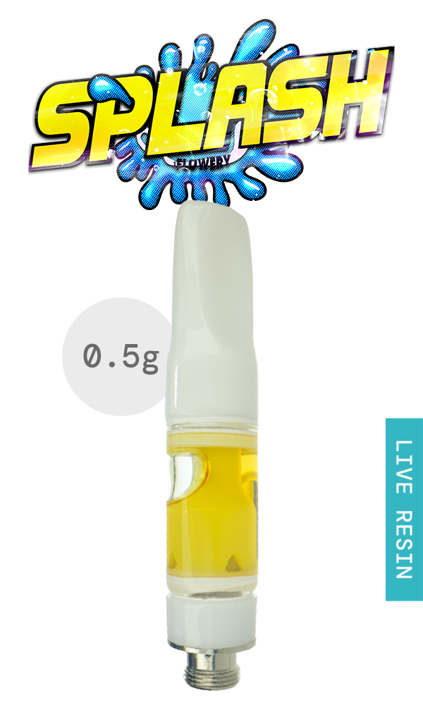 Live Resin Cartridge 0.5g - Splash!