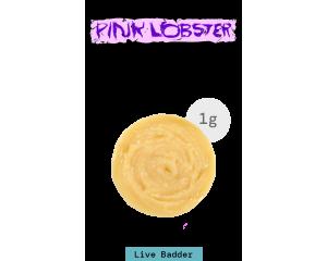 Live Resin Badder - Pink Lobster, as The Flowery's menu shows it