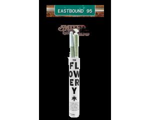 Eastbound 95 Whole Flower Prerolls, as The Flowery's menu shows it
