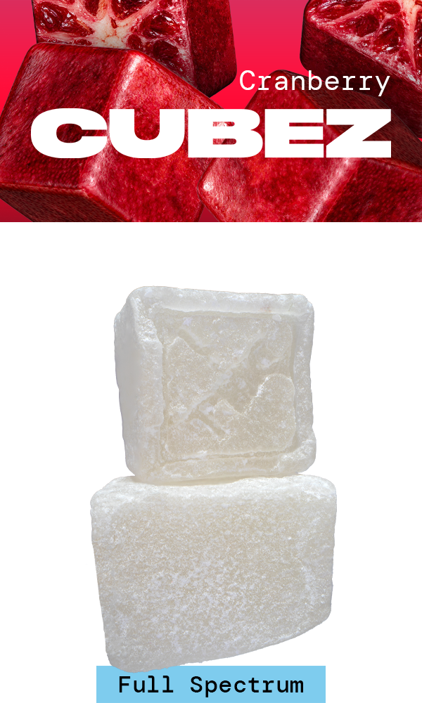 Full Spectrum Cubez - Cranberry, The Flowery