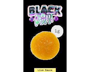 Live Resin Sauce - Black Light #16, as The Flowery's menu shows it