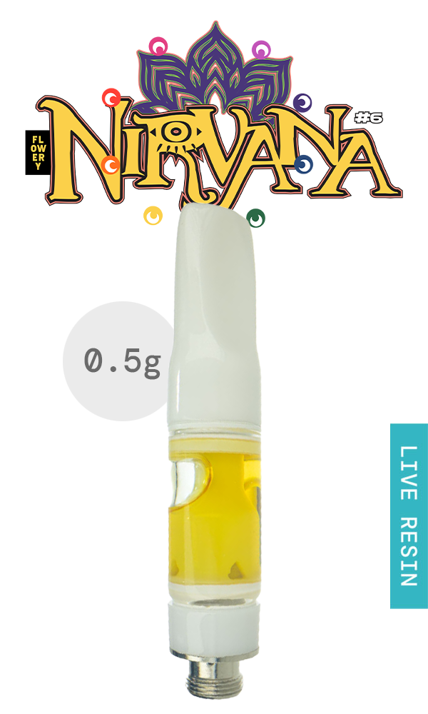 Live Resin Cartridge 0.5g - Nirvana #6