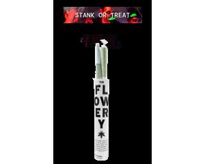 Stank Or Treat Whole Flower Prerolls, as The Flowery's menu shows it
