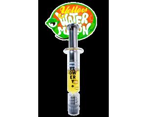 Distillate Syringe - Yellow Watermelon, as The Flowery's menu shows it
