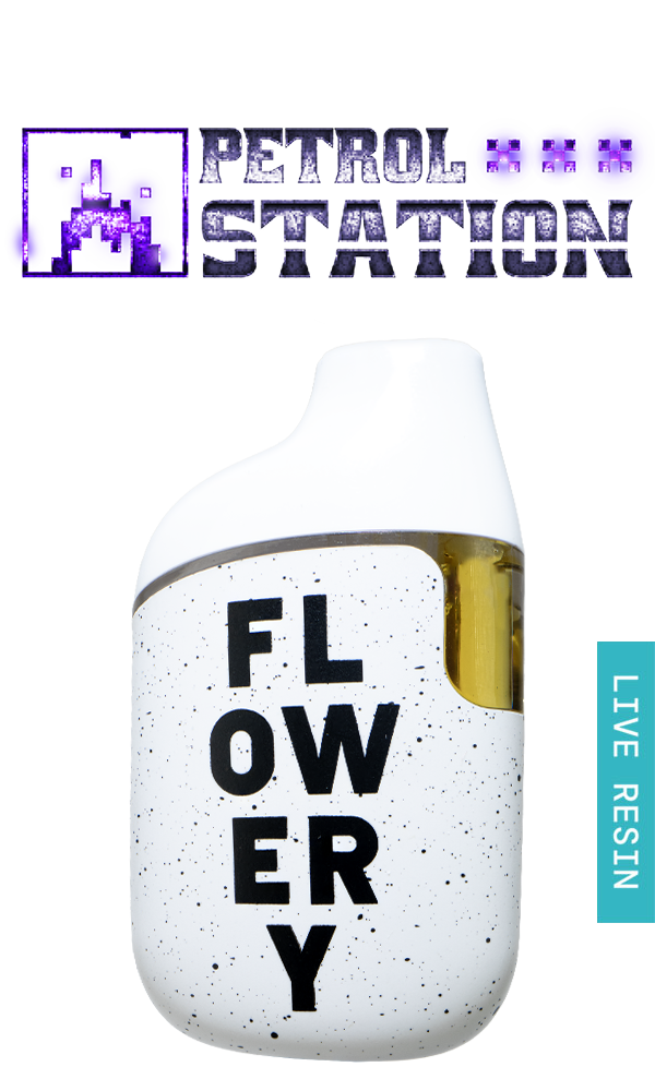 Flowery AIO Live Resin Vape 1g - Petrol Station