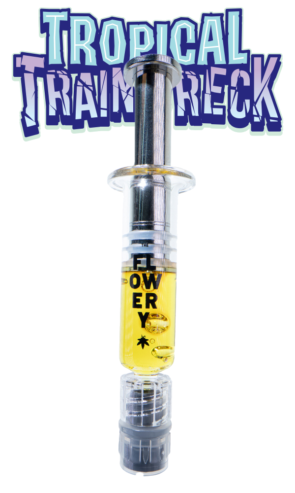 Distillate Syringe 1G - Tropical Train Wreck, The Flowery