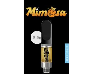 Distillate Cartridge - Mimosa, as The Flowery's menu shows it