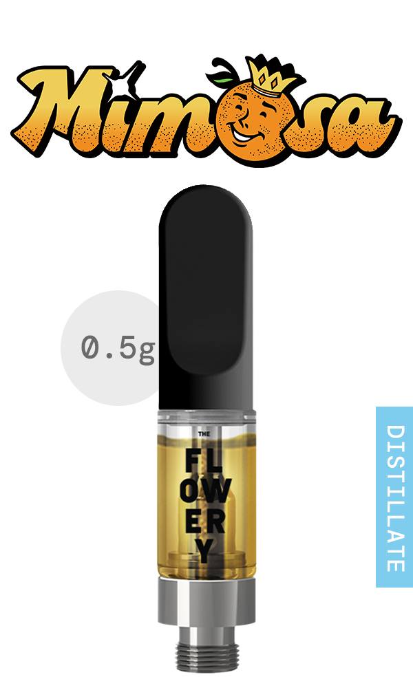 Distillate Cartridge 0.5g - Mimosa, The Flowery